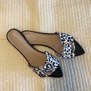 Something Navy Slide Shoes